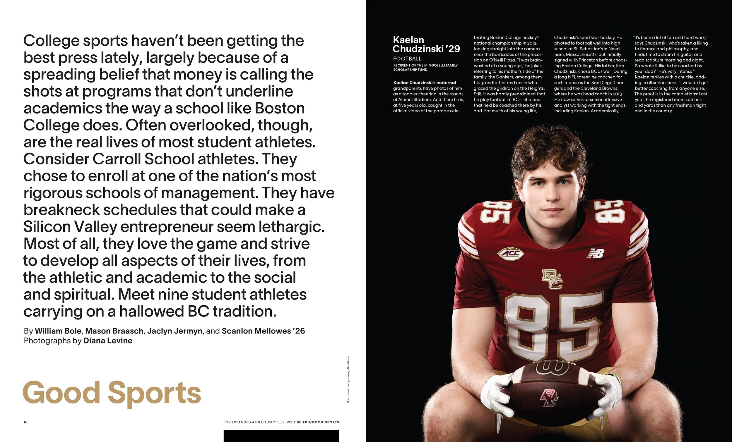 Boston College Carroll School of Management, 2026 issue of Carroll Capital Magazine