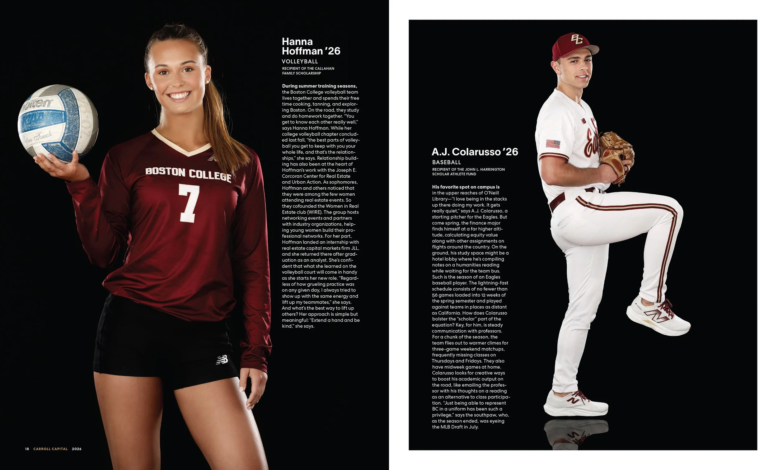 Boston College Carroll School of Management, 2026 issue of Carroll Capital Magazine