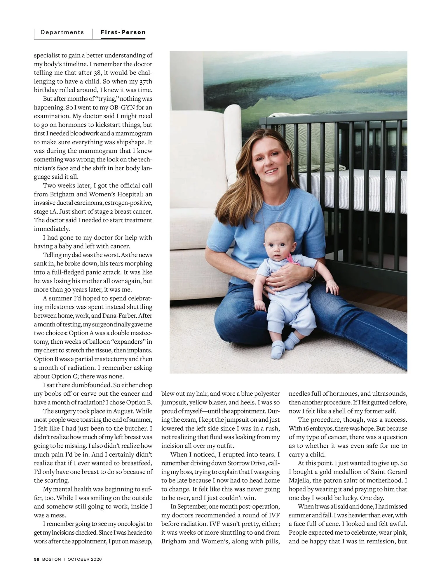 Boston Magazine, October 2026