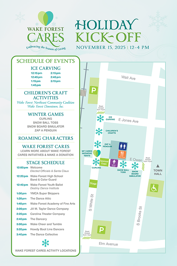 Wake Forest Cares Holiday Kickoff