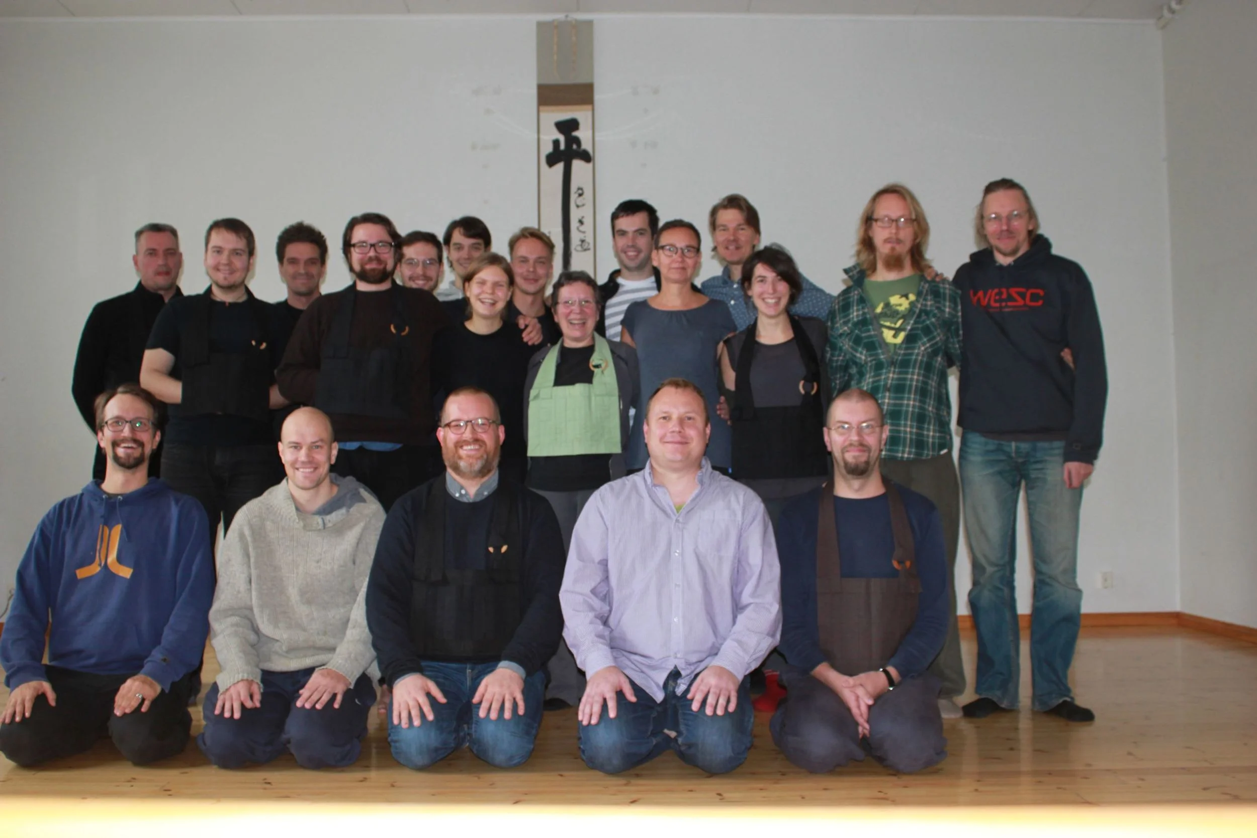 2014 Jukai-sesshin participants