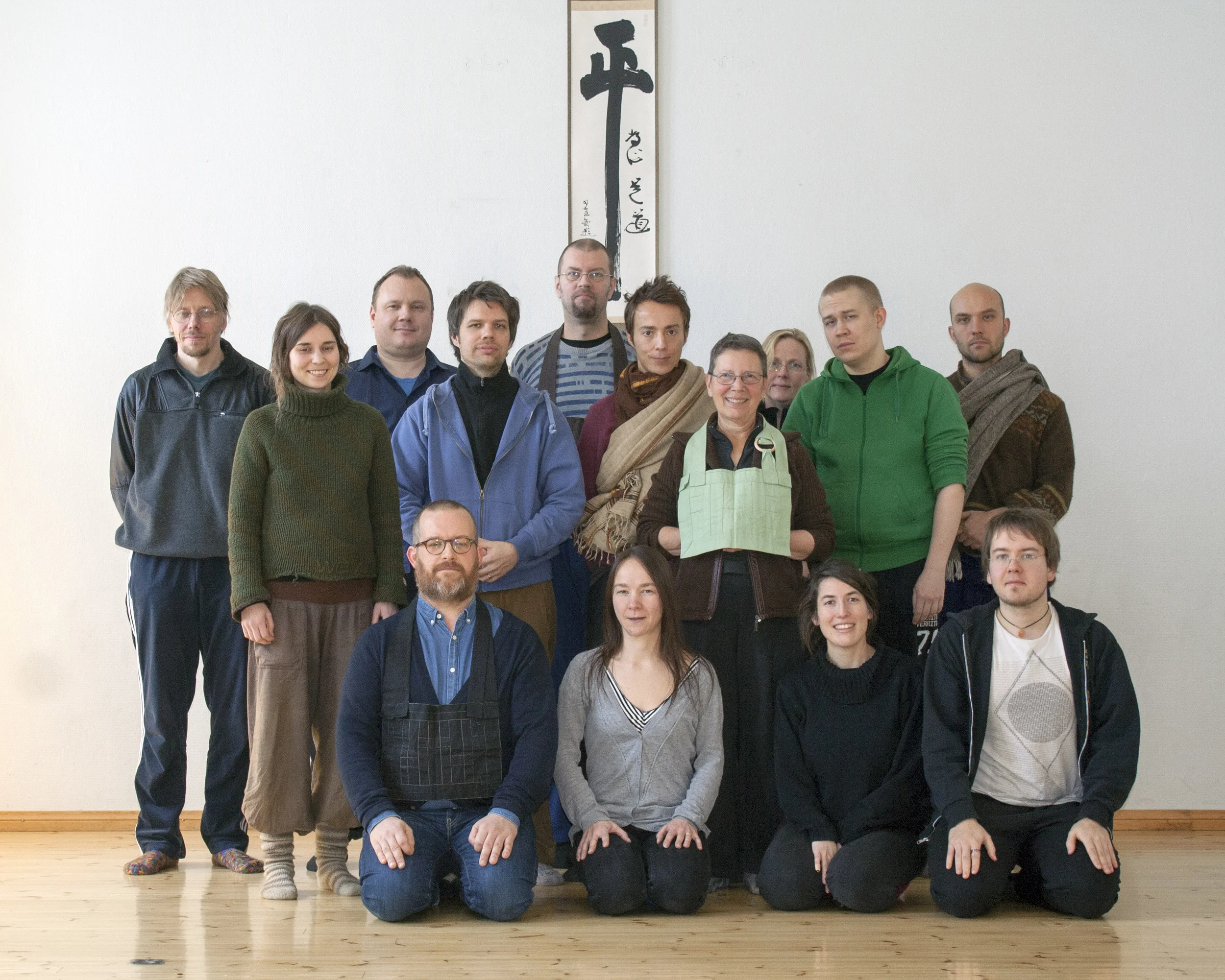 2013 Rohatsu sesshin participants