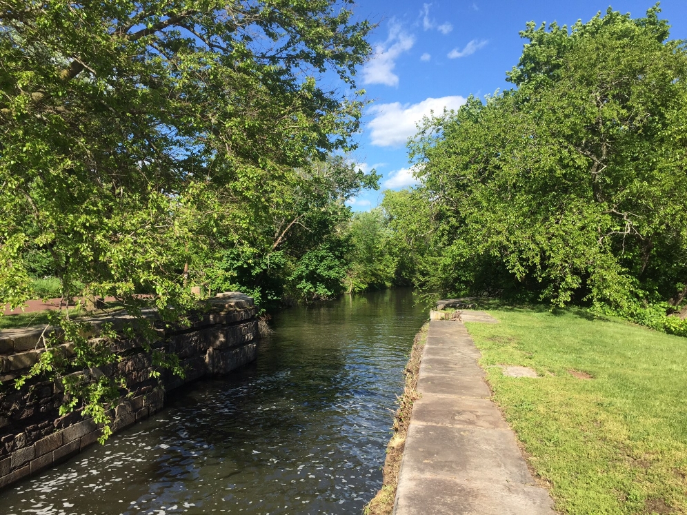 Delaware and Raritan Canal (Sussex County, New Jersey). Photograph by Timothy J. Walsh.