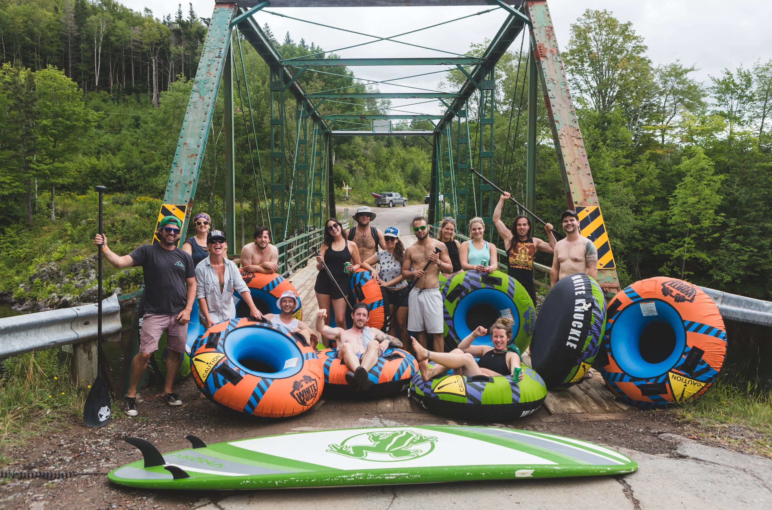 Tubing the Margaree River, Cape Breton, Nova Scotia
