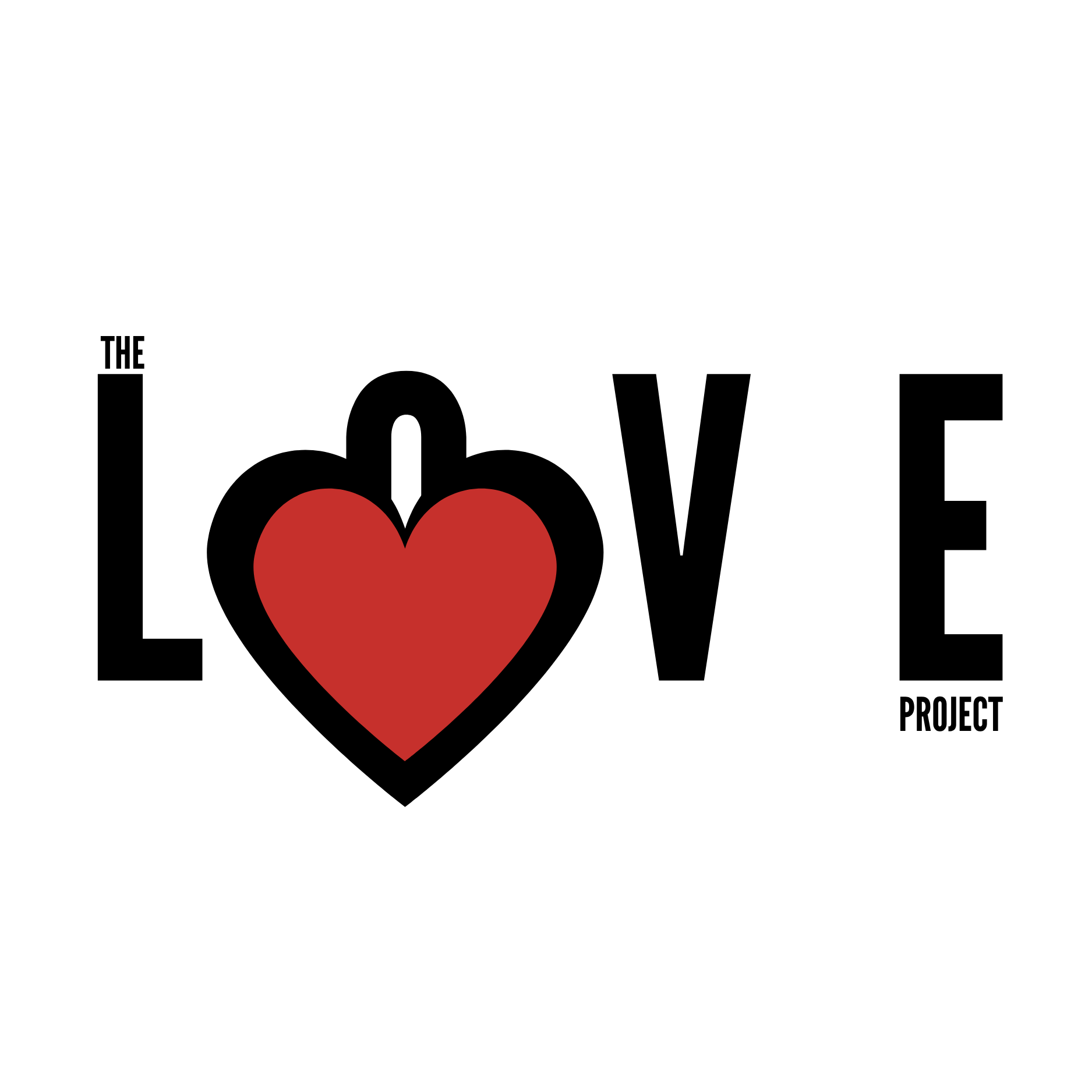 A white background with a large red heart in the center. The heart is shiny and has a subtle gradient, giving it a three-dimensional effect.