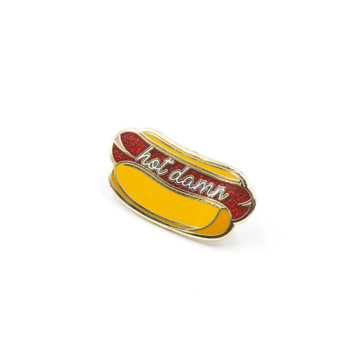 Hot Damn Dog Pin, £8, Sugar Bunch