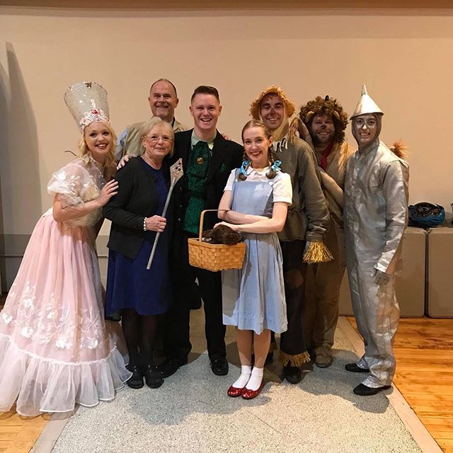 Day 7

Fun fact: my second journey into Oz and this time, I got to play the title role, along with Uncle Henry again, a crow, the Doorman to Oz, and the Wicked Witch of the West herself. My parents were in town for our wedding and stopped by to see a