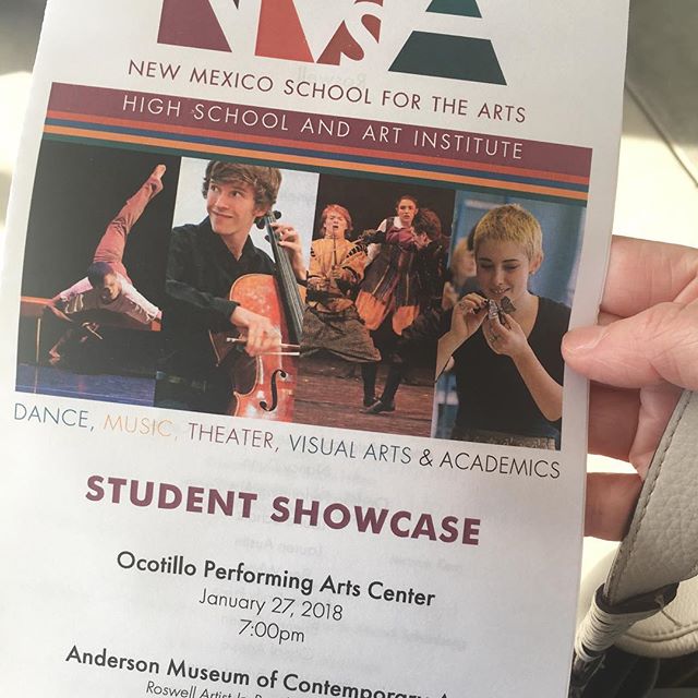 ‪The New Mexico School of the Arts student showcase at Anderson Museum at Contemporary Art was so wonderful! New Mexico is packed with talent! ‬