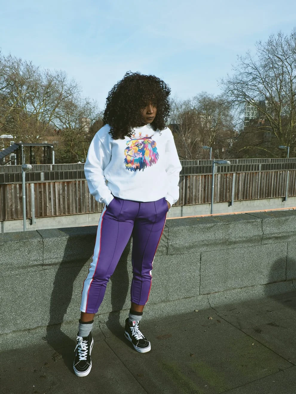 Colorful  Logo Sweat Shirt/Unisex