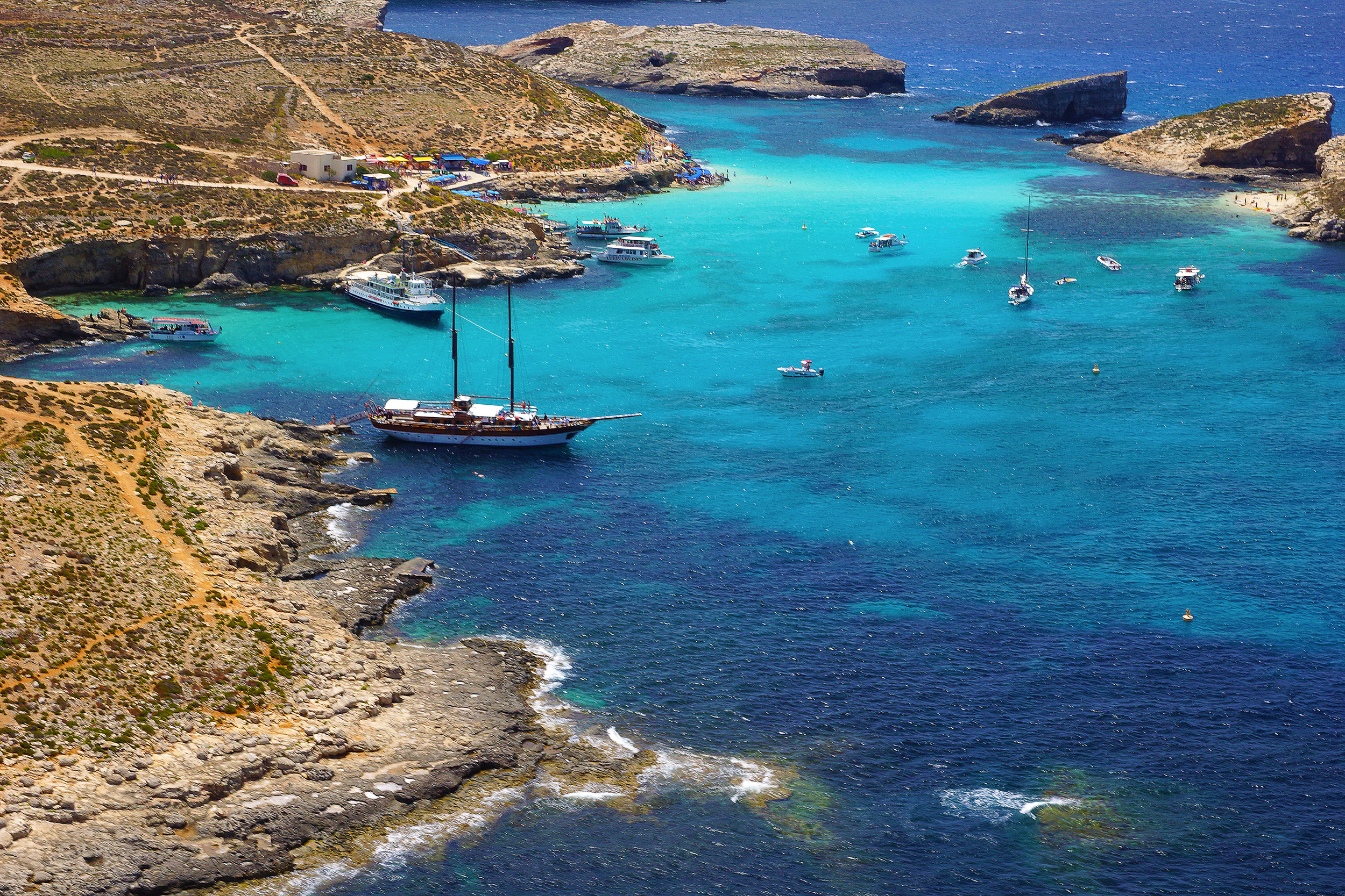 3. Blue Lagoon, Comino