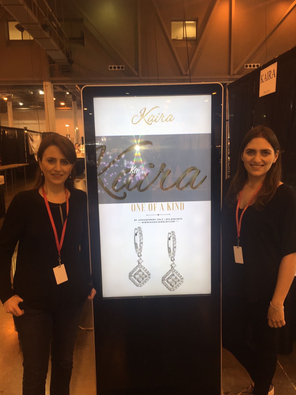 KAIRA TEAM AT THE INTERGEM AND JEWELRY SHOW, APRIL 2017.