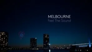 Melbourne New Year Drone