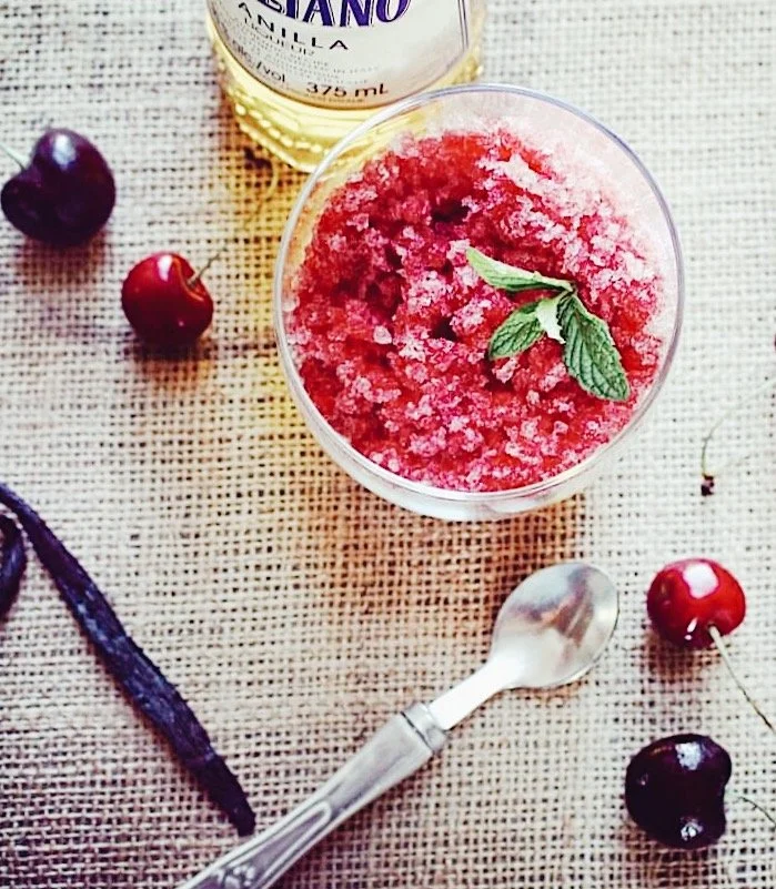 Cherry Granita