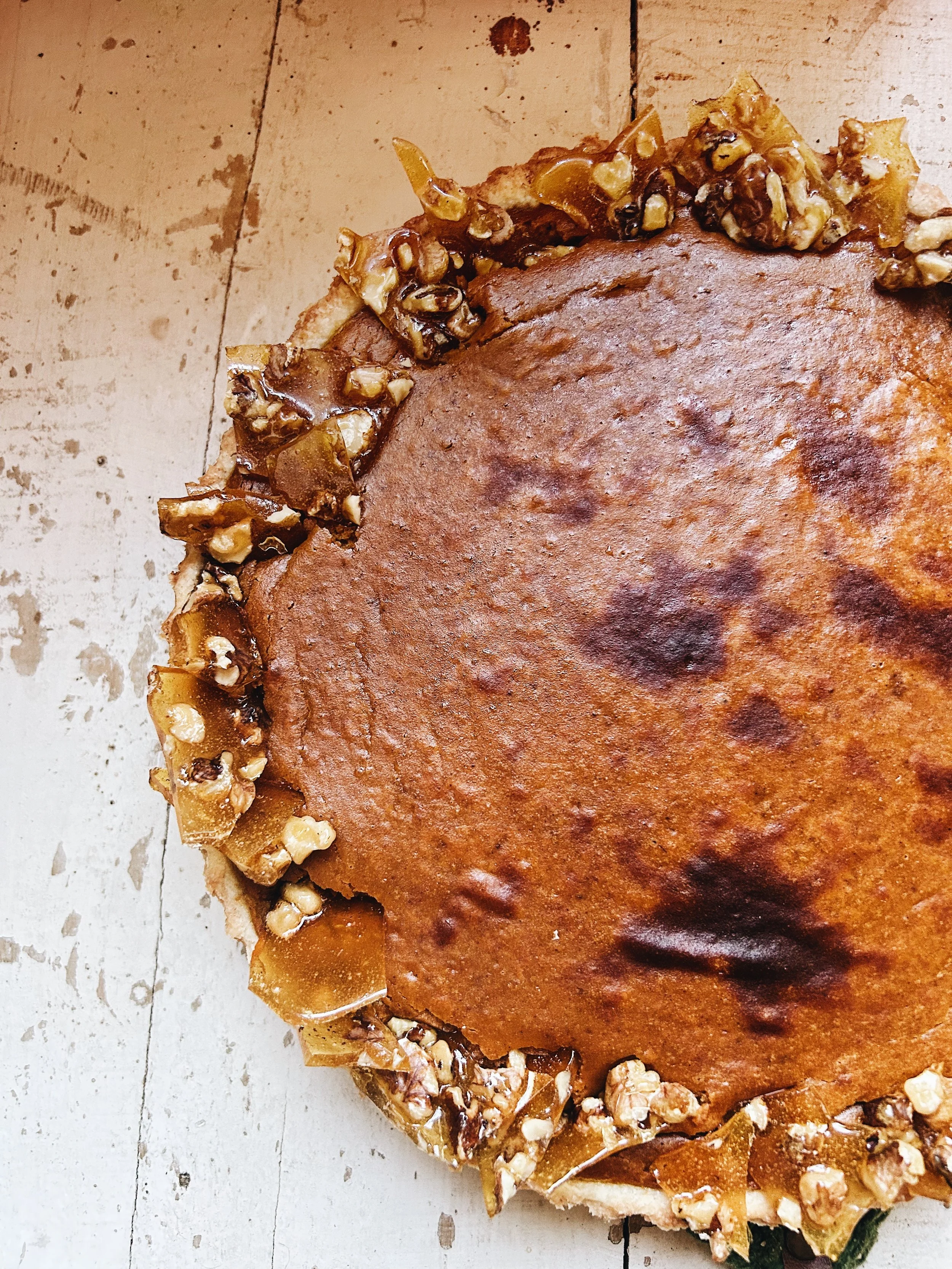 Pumpkin Mascarpone Tart