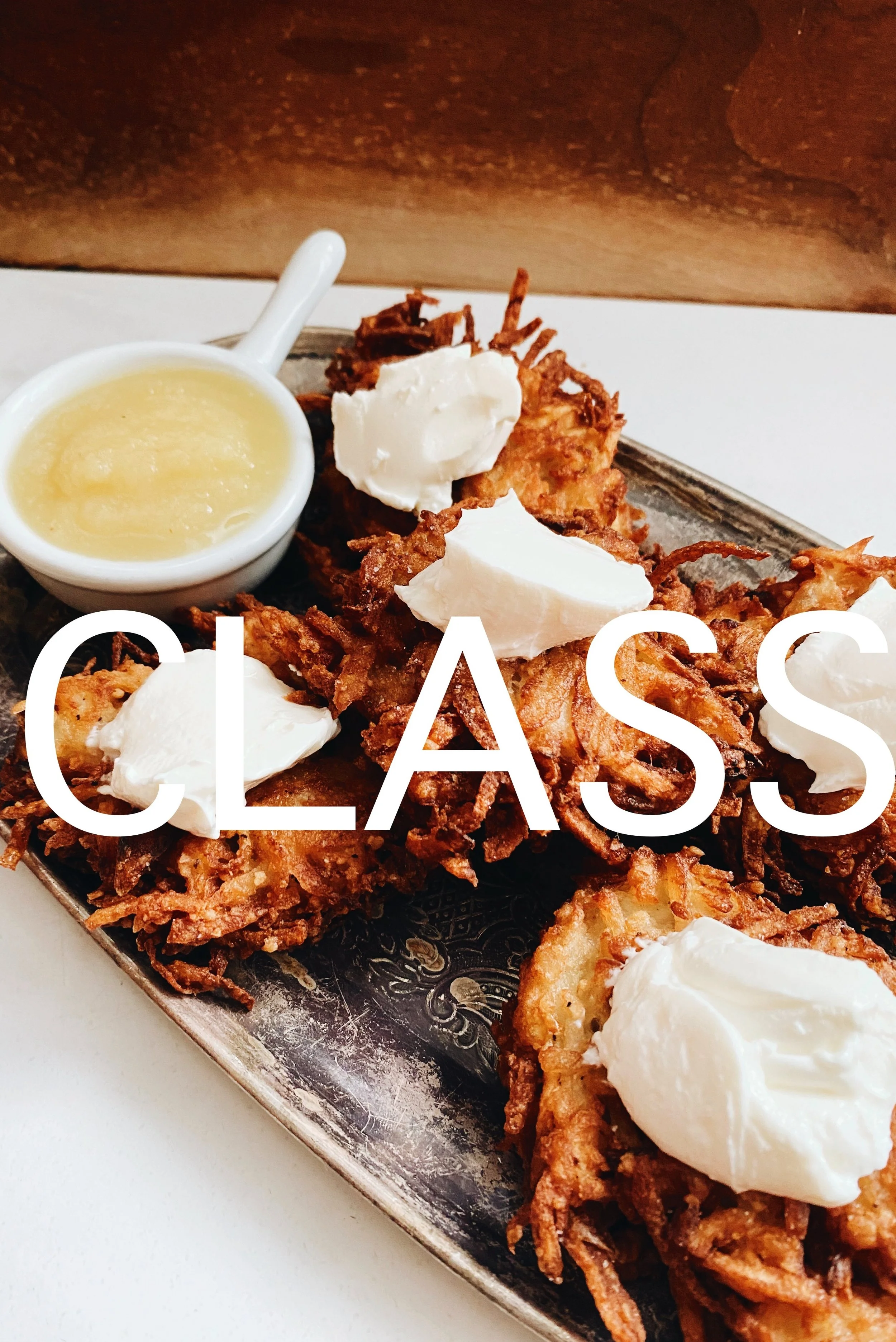 Hanukkah Cooking Class - Sold out