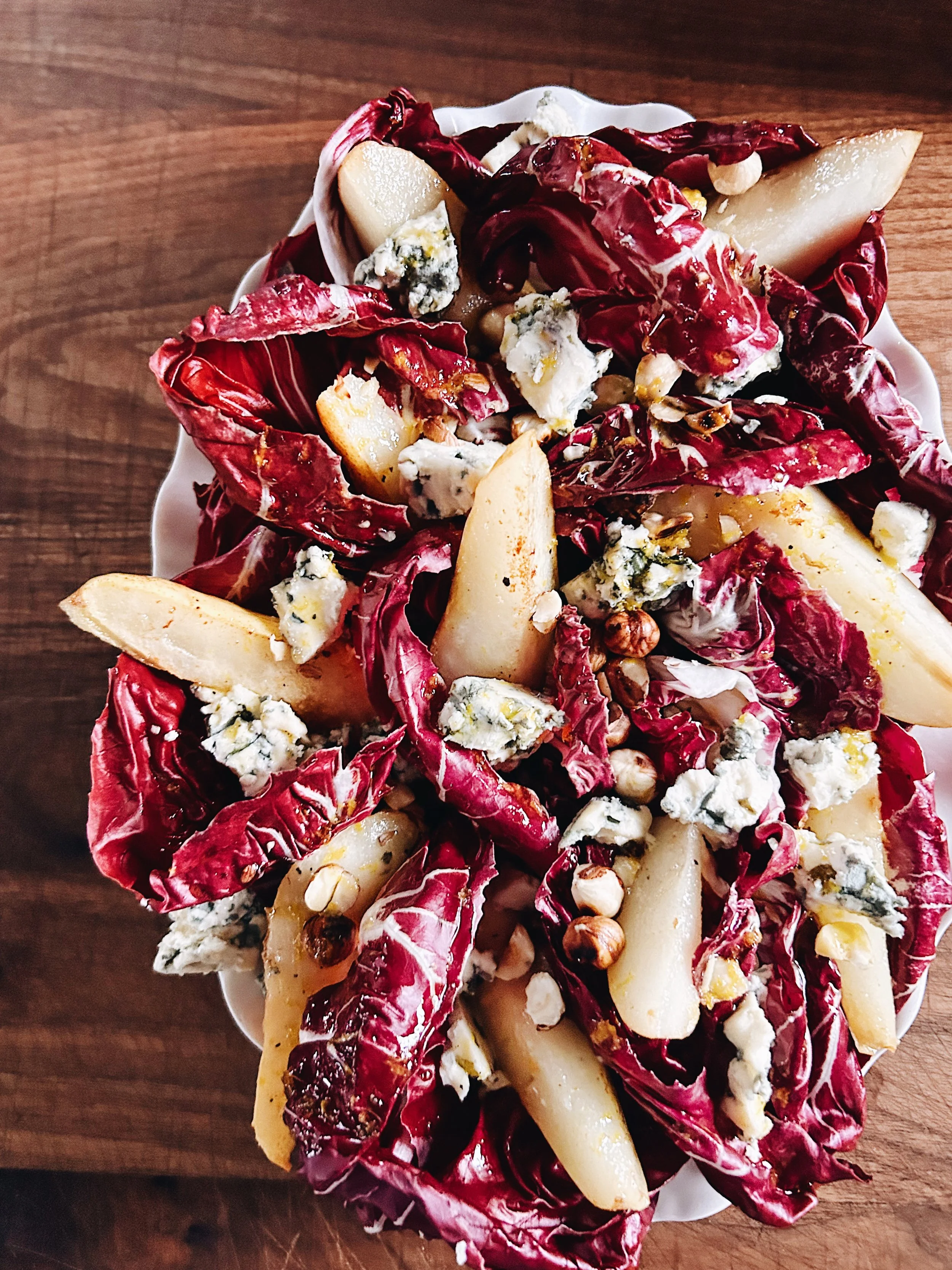 Radicchio and Pear Salad