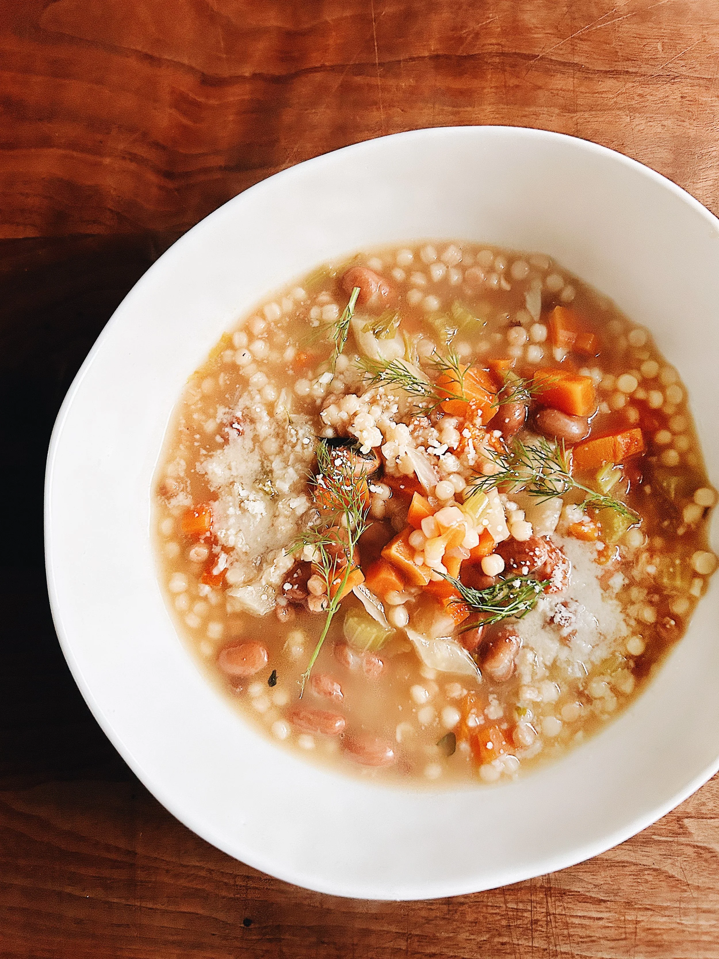 Fregola &amp; Fennel Soup