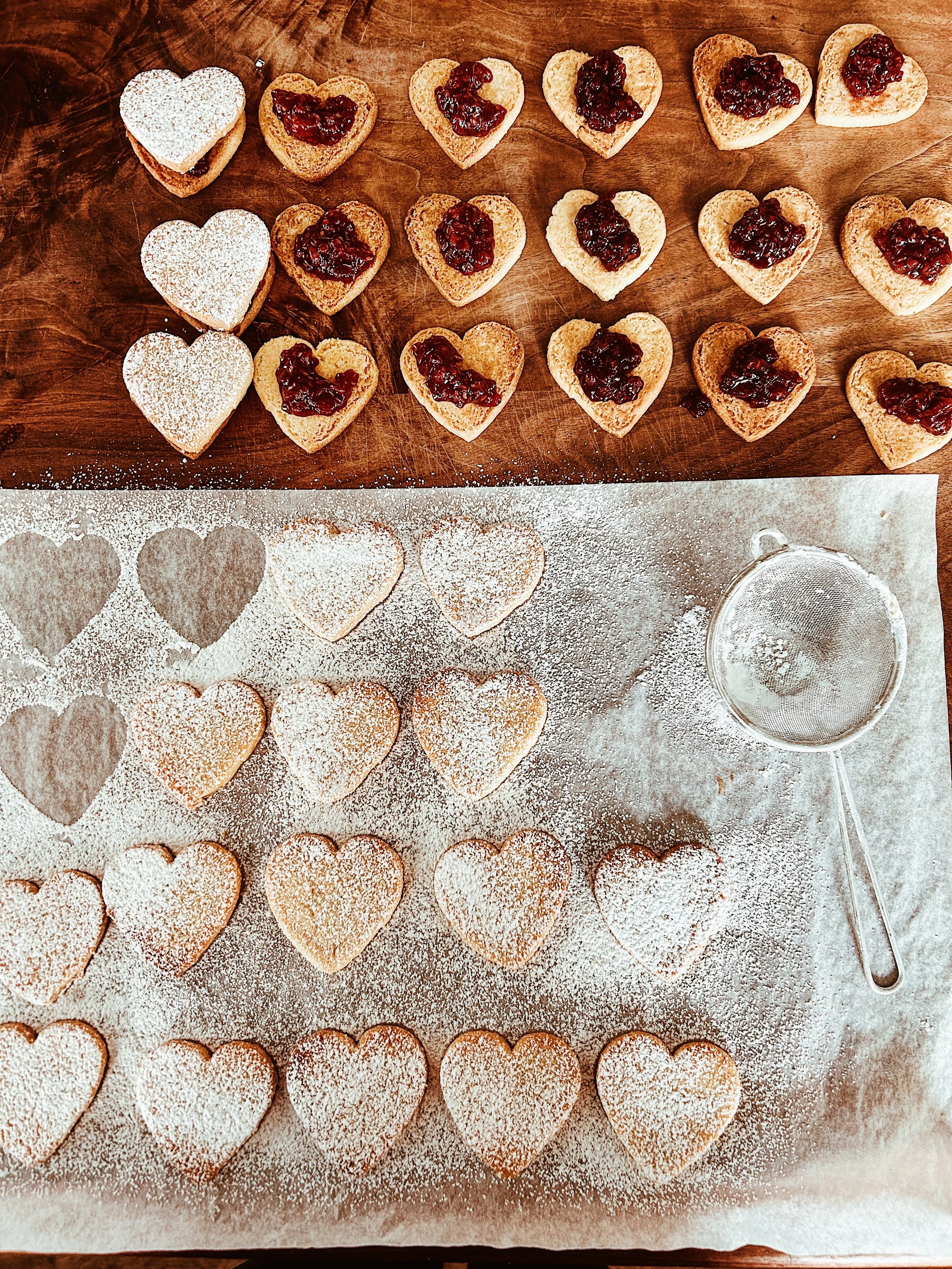 Linzer Cookies