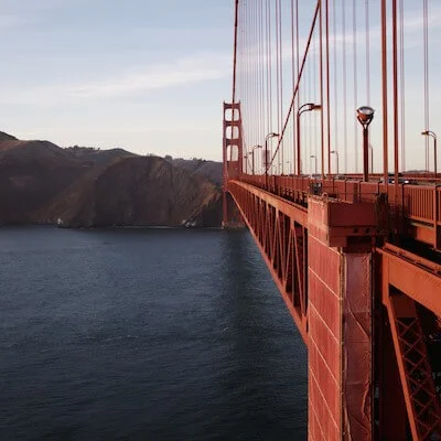 A walk over the Golden Gate Bridge