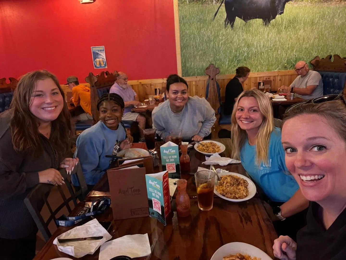 Office lunch at @aye_toro to celebrate a job well done on our summer surfboard contest! 🌮