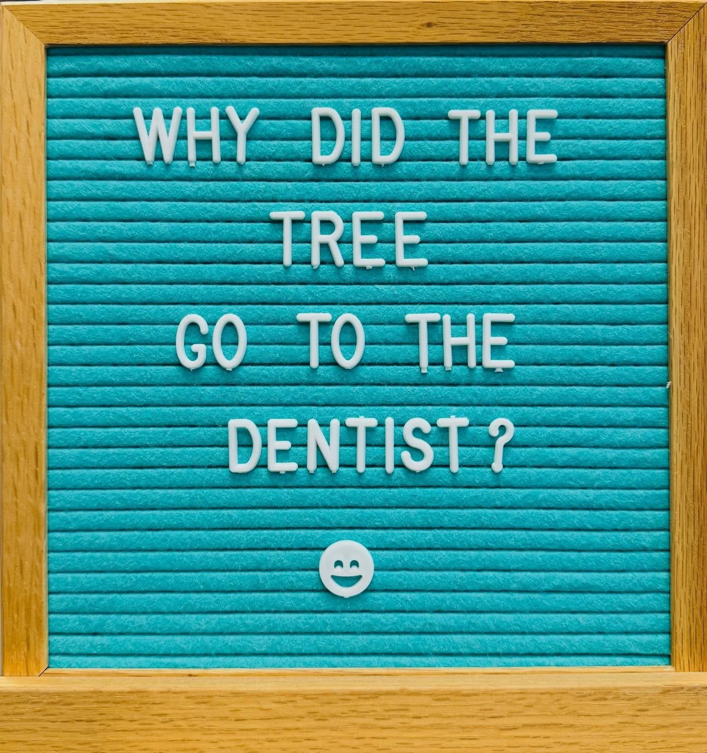 Who doesn&rsquo;t love a good dad joke? Feel free to comment with your best guess as to the punchline! The answer will be revealed at the end of the month! 😁
#twinleafdentistry #hollyspringsnc #apexnc #dadjoke