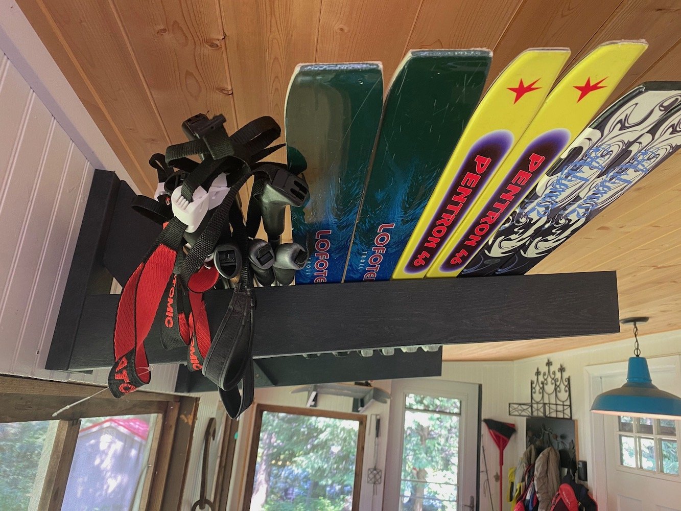 Wall Mounted Ski and Board Racks - Storage Rack Solutions - Snowboard storage - Ski storage - Skateboard Storage - Cross Country Ski Storage - Downhill Ski Storage - Storage for your snowboards