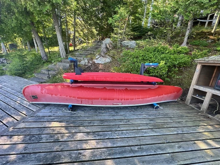 Yack Rack Reigate ReRackiT Recycled Poly Rack Series - Free-Standing Kayak Racks, SUP ...
