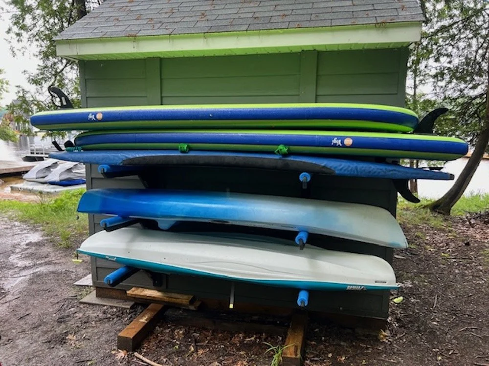 Kayak Rack Storage Canoe Paddle ReRackIt Outdoor Or Indoor Wall