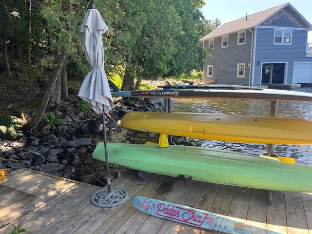 ReRackiT - 3 Rack - Poly Kayak Rack Series - Canoe Rack, SUP Rack, Kayak Rack