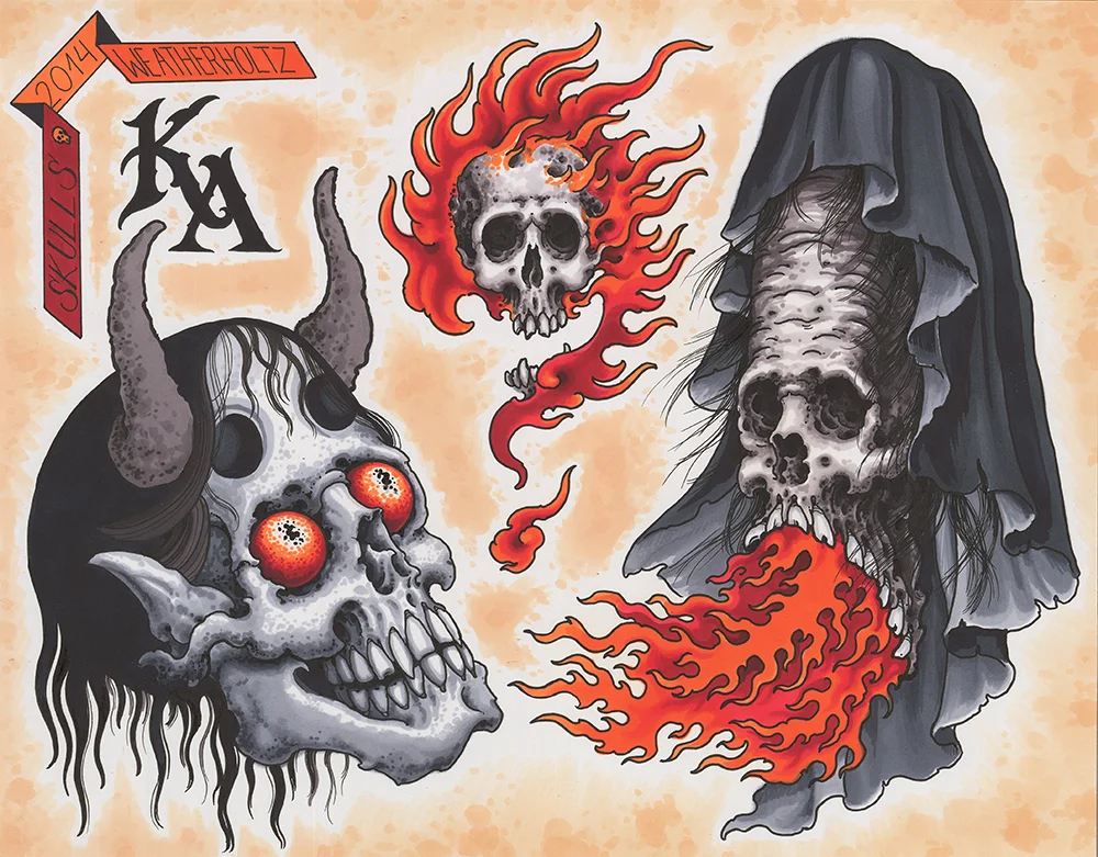 Hell Skulls ("The SKULL Book" Submission)