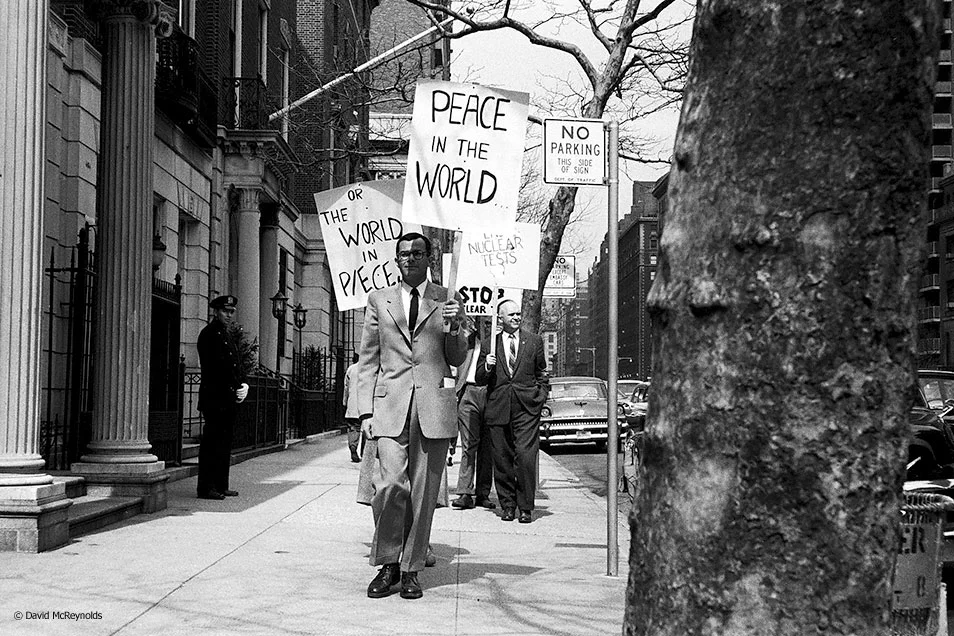 Against Bomb Tests, 1958