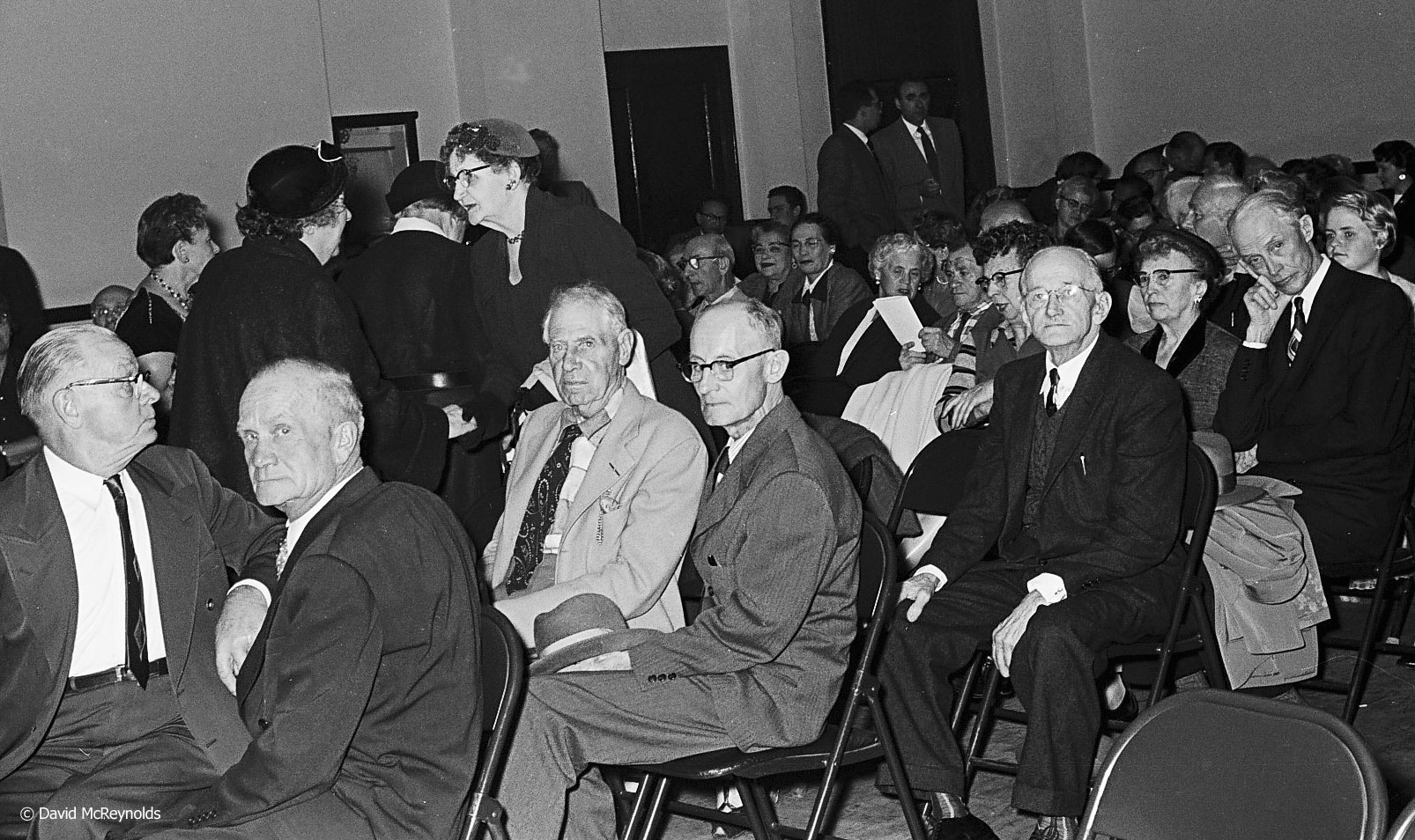 Some of the crowd at the centennial event in Los Angeles (before David moved to NYC). (55-24)