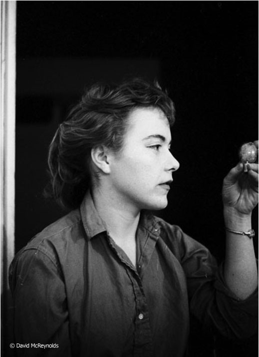 Barbara Backus, SP comrade and lifelong friend, 1955.