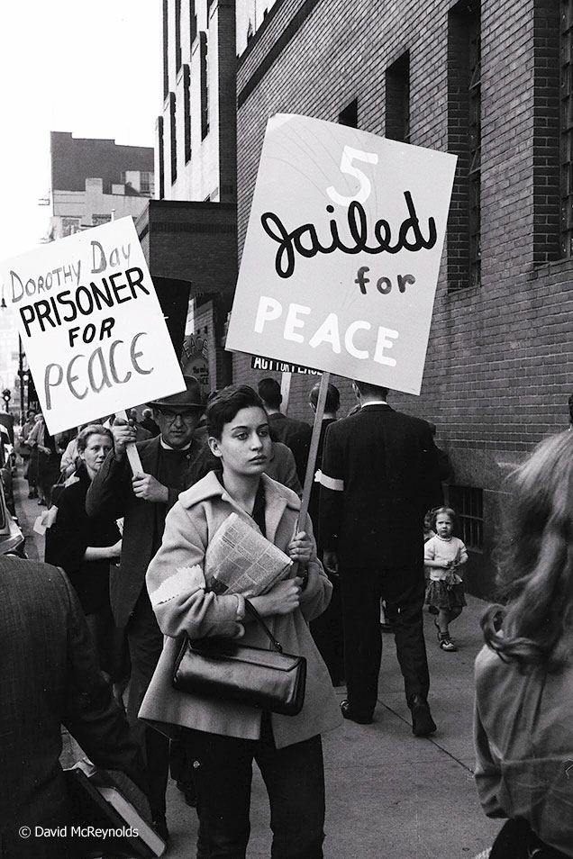 Rally in Support of Dorothy Day, 1959