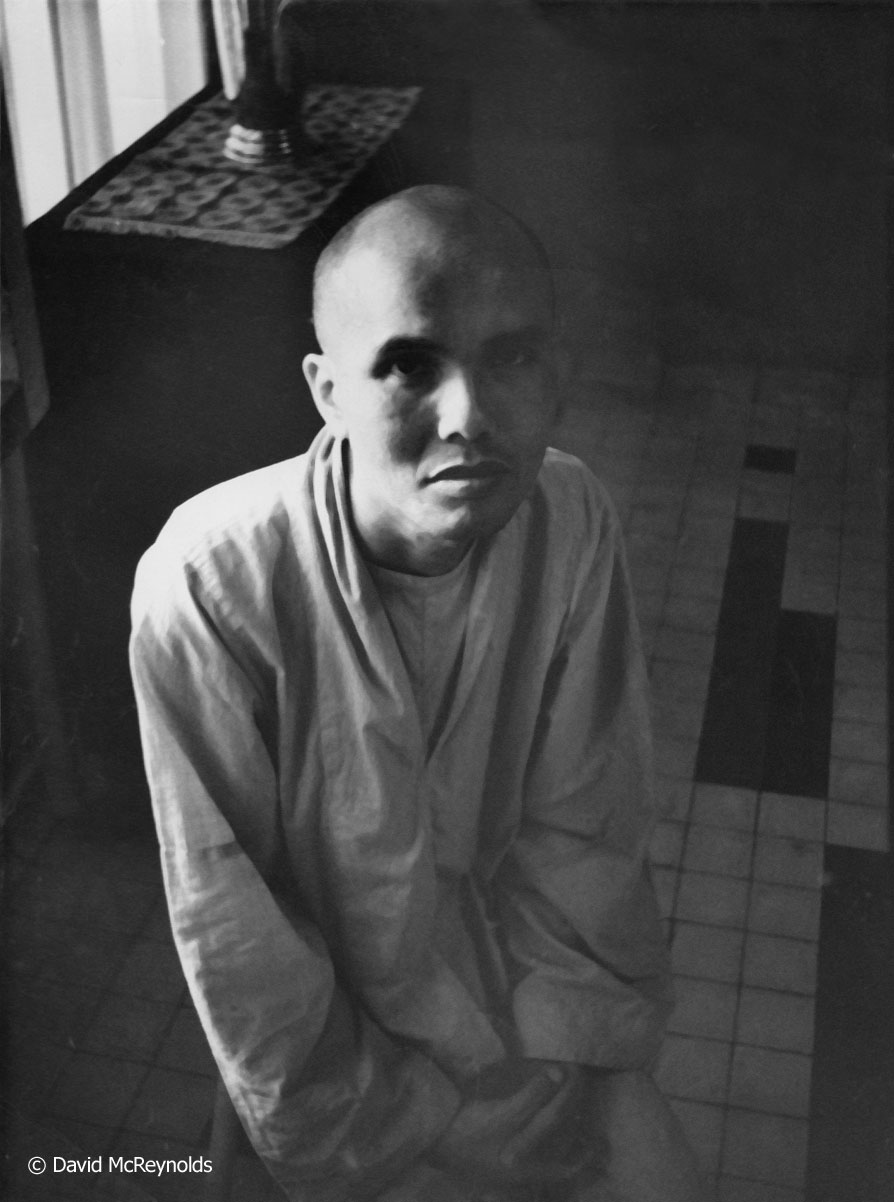  Thích Trí Quang was under house arrest in 1966 when David and Peggy Duff visited him. Quang was a leader of the Buddhist opposition to South Vietnamese governments, including those of President Ngô Dình Diem and Nguyen Van Thieu, who seized power in