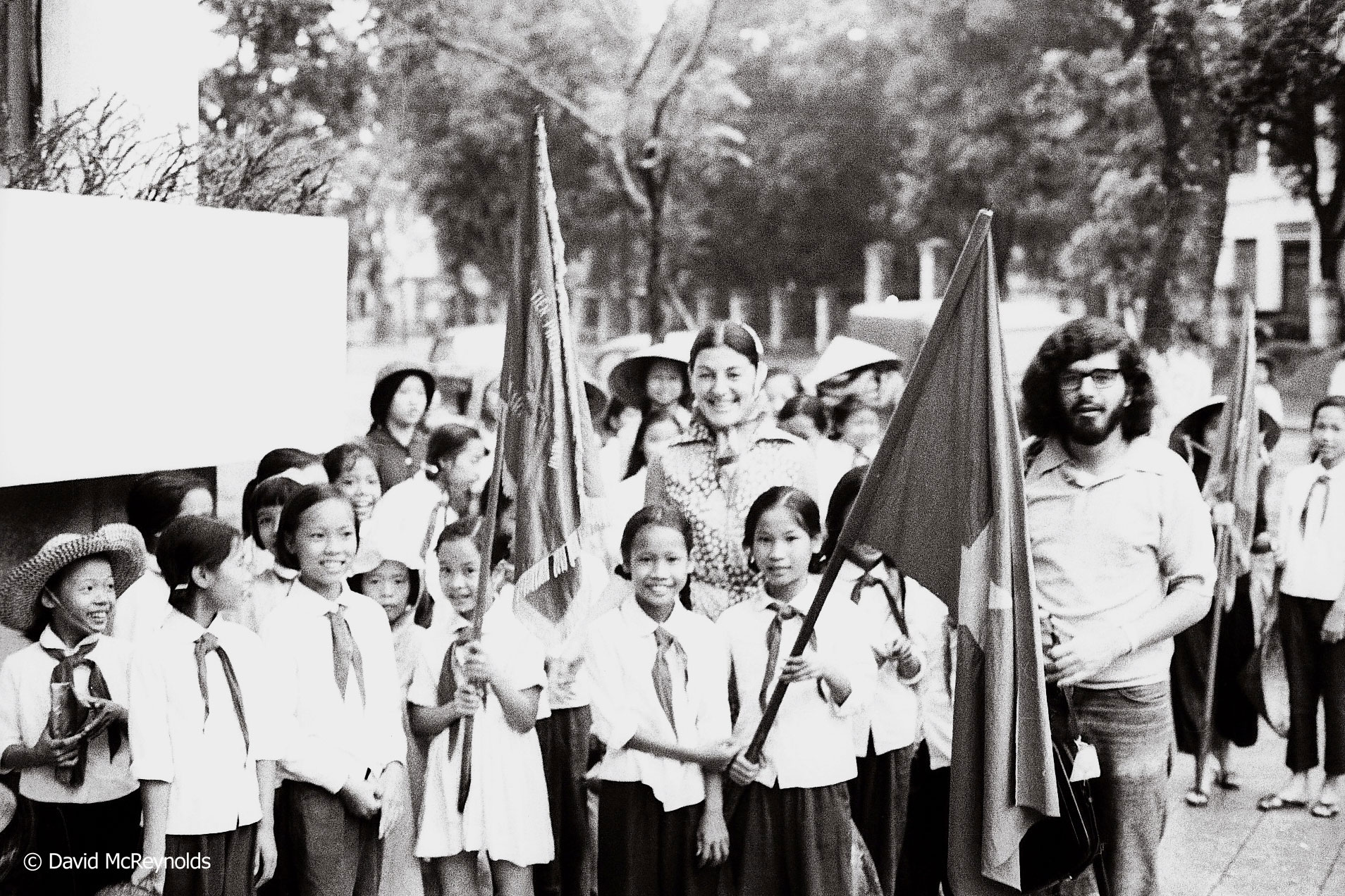 Youth rally, Hanoi 1971.