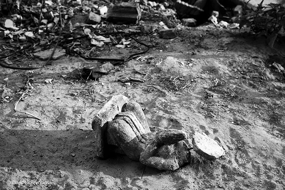 War damage was still widespread in Cambodia in 1981. 