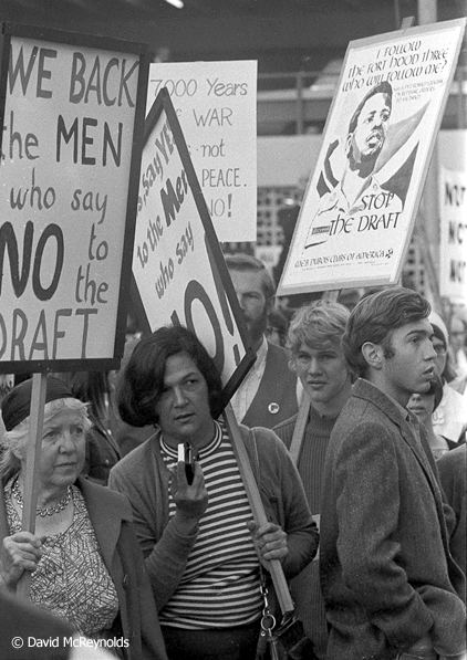 Oakland Draft Board Sit-In Oct 1967