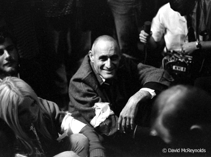  Ira Sandperl during the Oakland Draft Board Sit-In Oct 1967. 