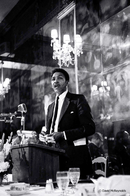  Bayard Rustin at the 1959 WRL peace award dinner honoring AJ Muste. 