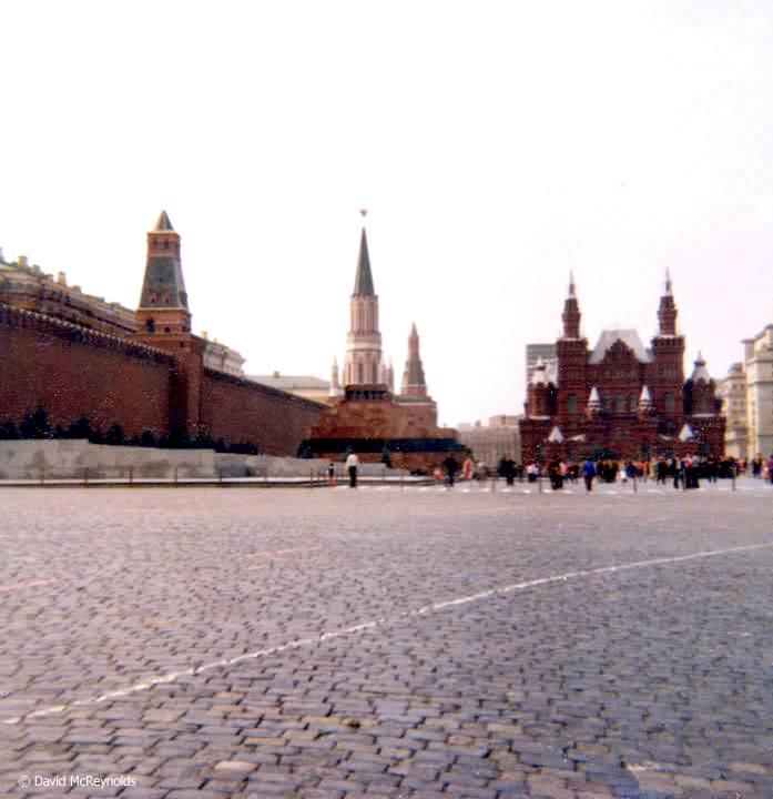 Red Square, site of the leafleting and unfurling a banner on September 4.