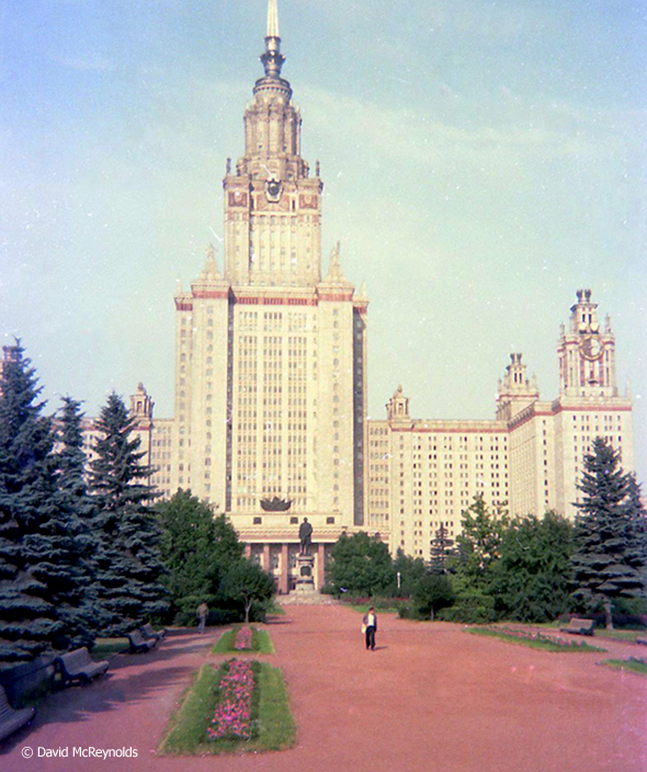 Moscow University: Even after their action, the Soviet government permitted the group to meet with students at the university.