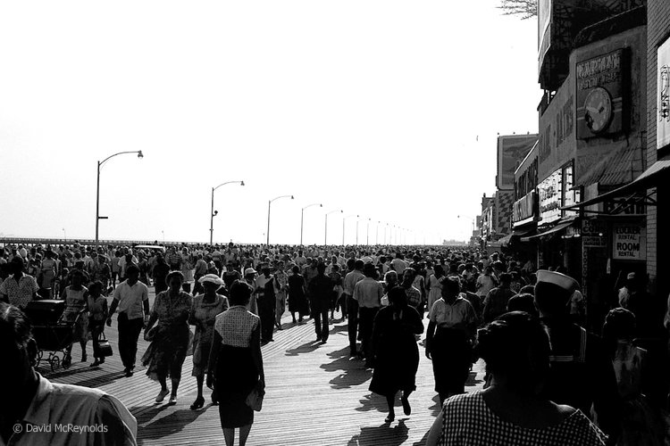  Coney Island, August 1957. (57-17) 