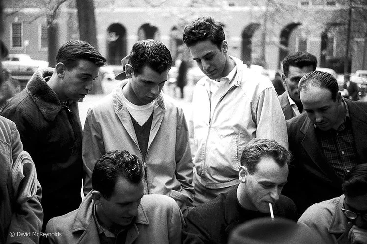 NYC, April, 1957. (57-9)