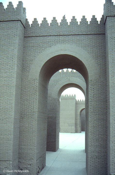 City Walls, Babylon. October 1990.