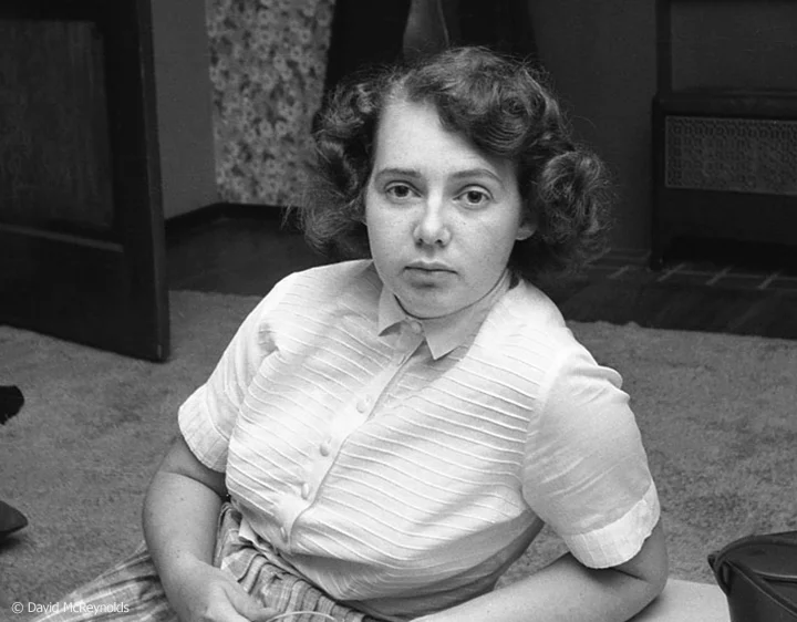 Maggie Phair, July 1954. David's longtime Socialist Party and peace activist colleague. (54-13)