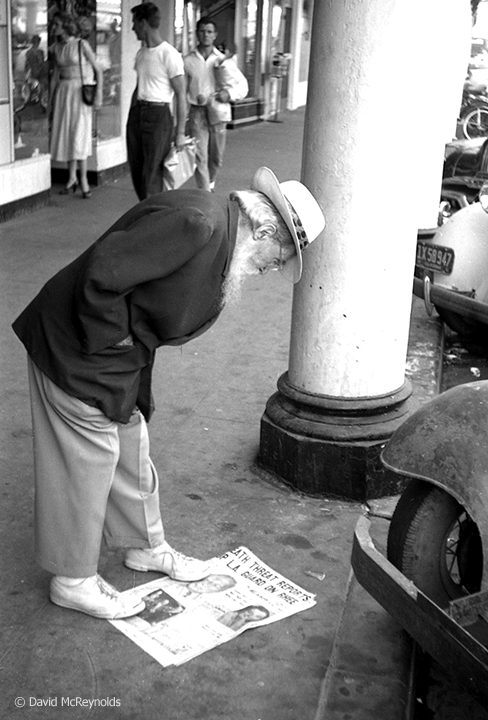 Ocean Front Walk, Venice, August 1954.