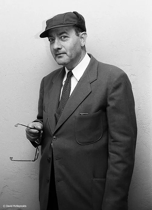  Author of  The Holy Barbarians  and Beat poet&nbsp;Lawrence Lipton (1898-1975), Los Angeles, 1955. David met him through the radical circles at UCLA and in Ocean Park. (55-18) 