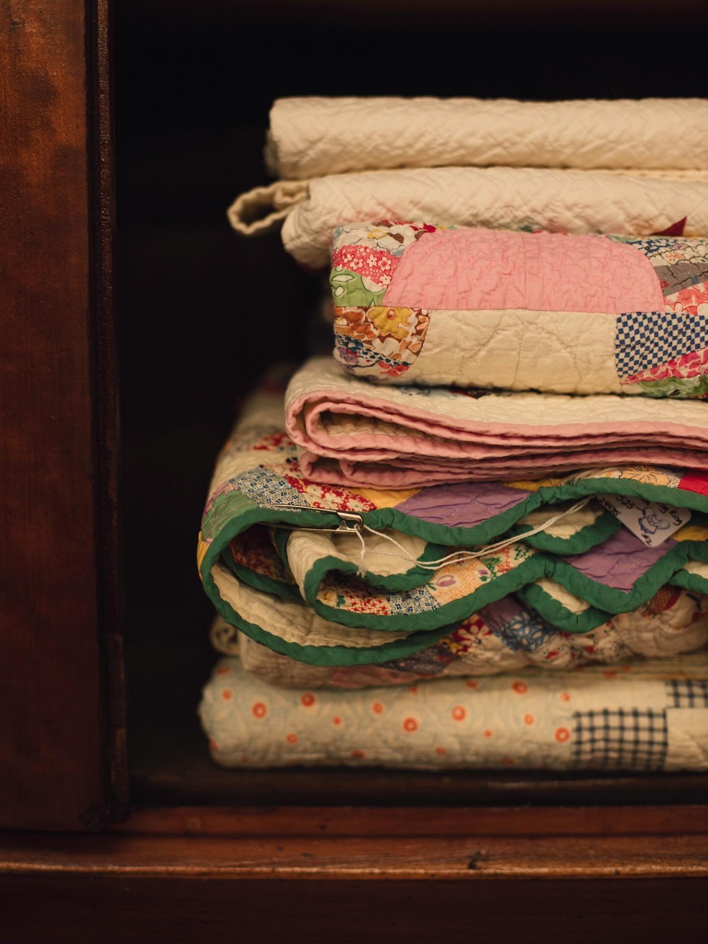 It&rsquo;s November, baby. 
Time to get cozy on the couch with a cup of hot tea and an heirloom quilt.