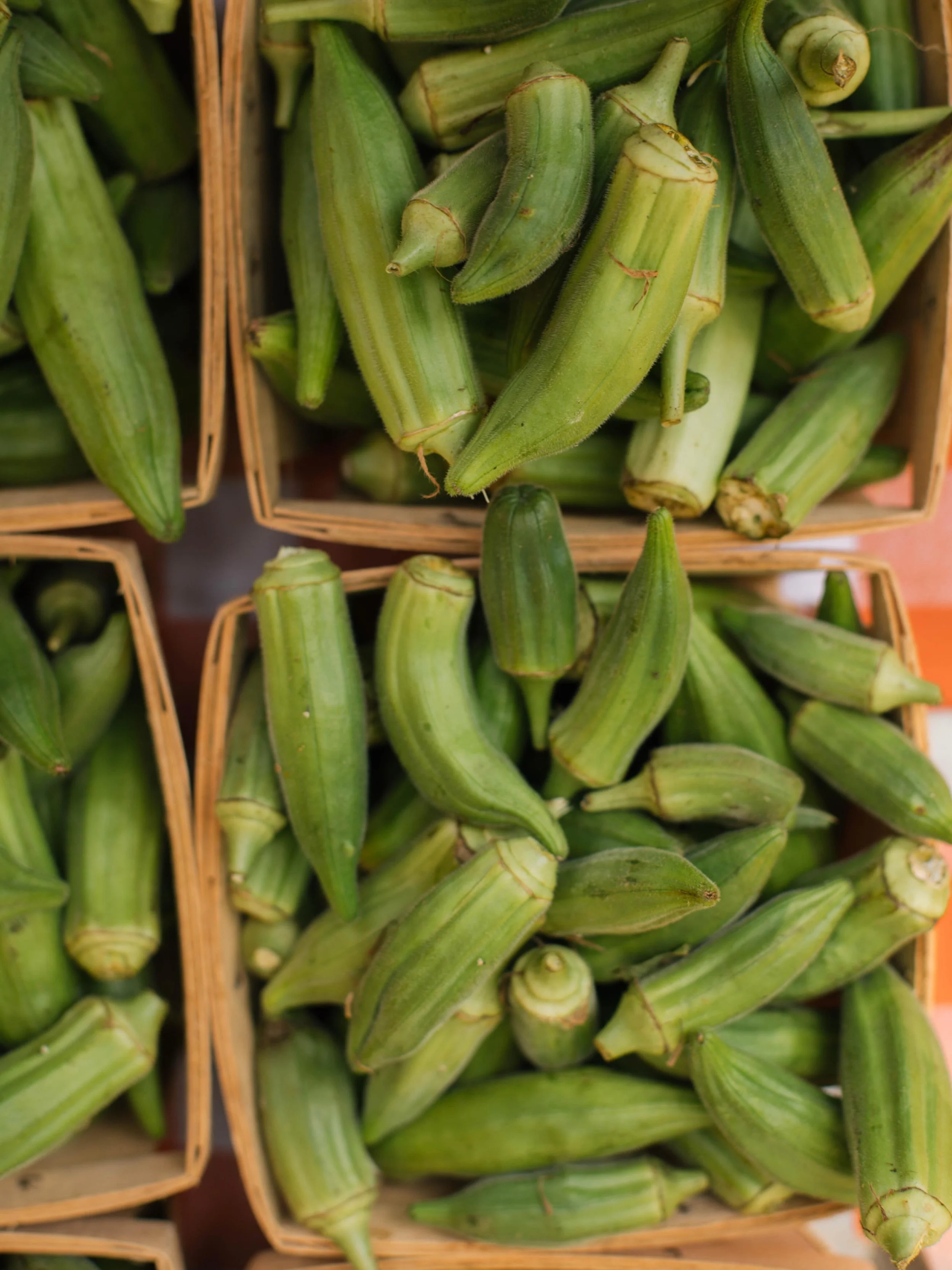 Where has June gone?!? 😱 
Nothing like fried okra on a summer evening.